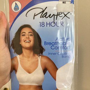 Playtex 18 Hour Active Breathable Comfort Wirefree Bra